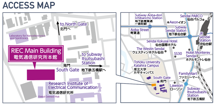 アクセスマップ